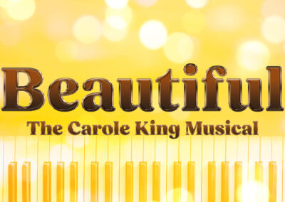 Logo for Beautiful, the Carole King musical.